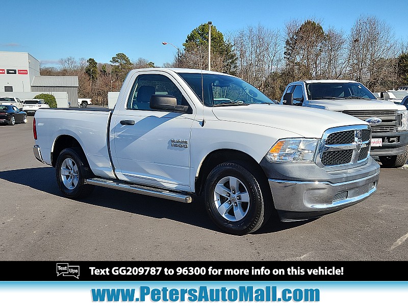 Used 2016  Ram 1500 2WD Reg Cab Big Horn Longbed at Peters Auto Mall near High Point, NC