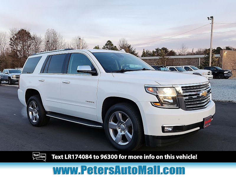 Used 2020  Chevrolet Tahoe 4d SUV 4WD Premier at Peters Auto Mall near High Point, NC