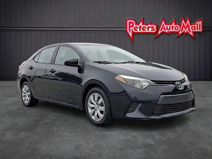 Used 2016 Toyota Corolla 4d Sedan LE at Peters Auto Mall near High Point, NC