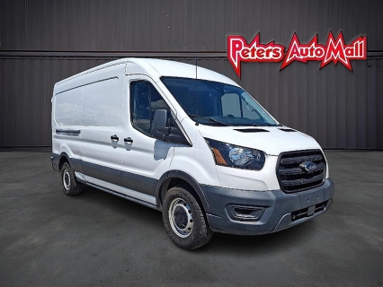 Used 2020 Ford Transit 250 Cargo Van Med Roof Van RWD LWB at Peters Auto Mall near High Point, NC