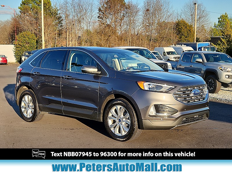 Used 2022  Ford Edge Titanium AWD at Peters Auto Mall near High Point, NC
