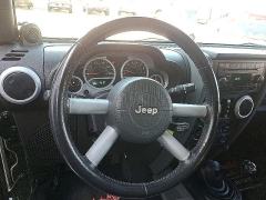 Used 2008  Jeep Wrangler Unlimited 4d Convertible RWD Sahara at Peters Auto Mall near High Point&comma; NC