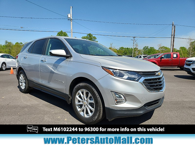 Used 2021  Chevrolet Equinox FWD 4dr LT w/1LT at Peters Auto Mall near High Point, NC
