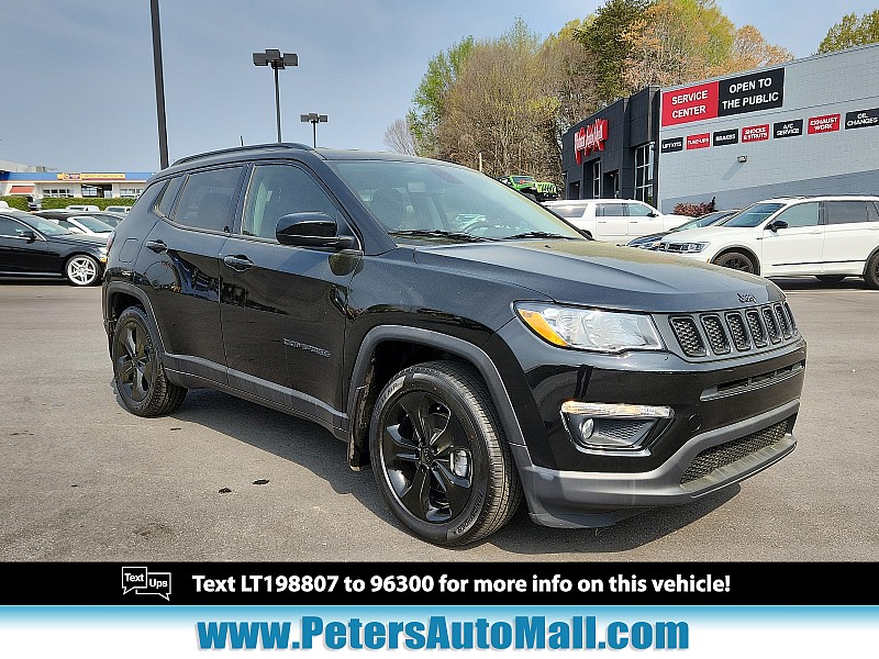 Used 2020  Jeep Compass 4d SUV FWD Latitude Altitude at Peters Auto Mall near High Point, NC