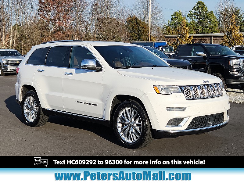 Used 2017  Jeep Grand Cherokee 4d SUV 2WD Summit at Peters Auto Mall near High Point, NC