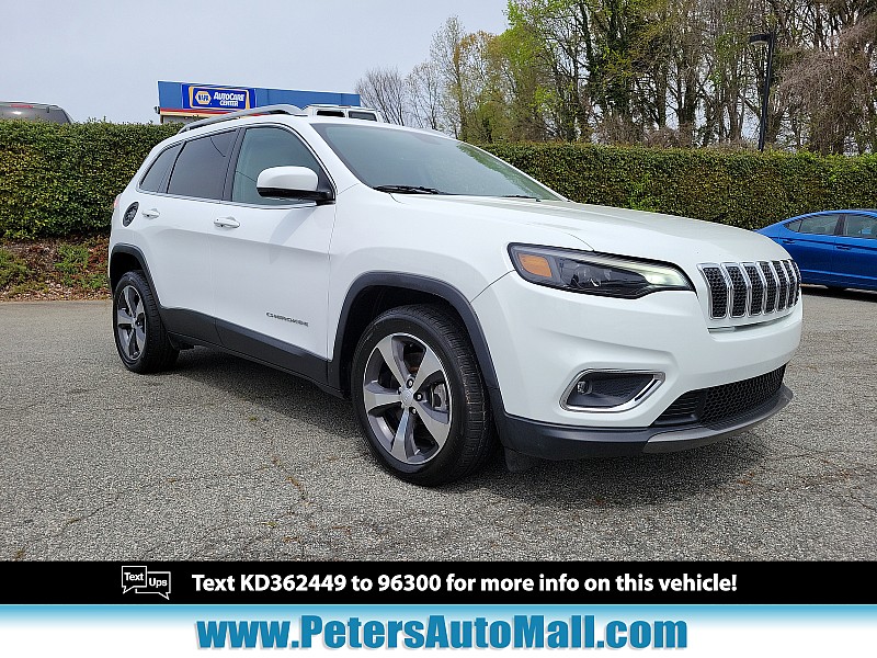 Used 2019  Jeep Cherokee 4d SUV FWD Limited 2.4L at Peters Auto Mall near High Point, NC
