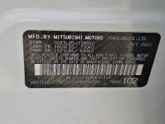 Used 2022  Mitsubishi Mirage G4 ES Manual at Peters Auto Mall near High Point&comma; NC