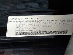 Used 2019  Audi A8 4d Sedan 3&period;0T Quattro L at Peters Auto Mall near High Point&comma; NC