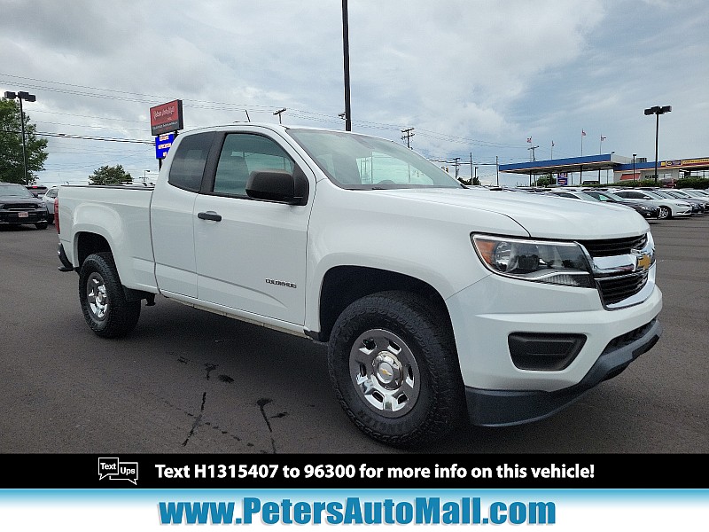 Used 2017  Chevrolet Colorado 2WD Ext Cab WT at Peters Auto Mall near High Point, NC
