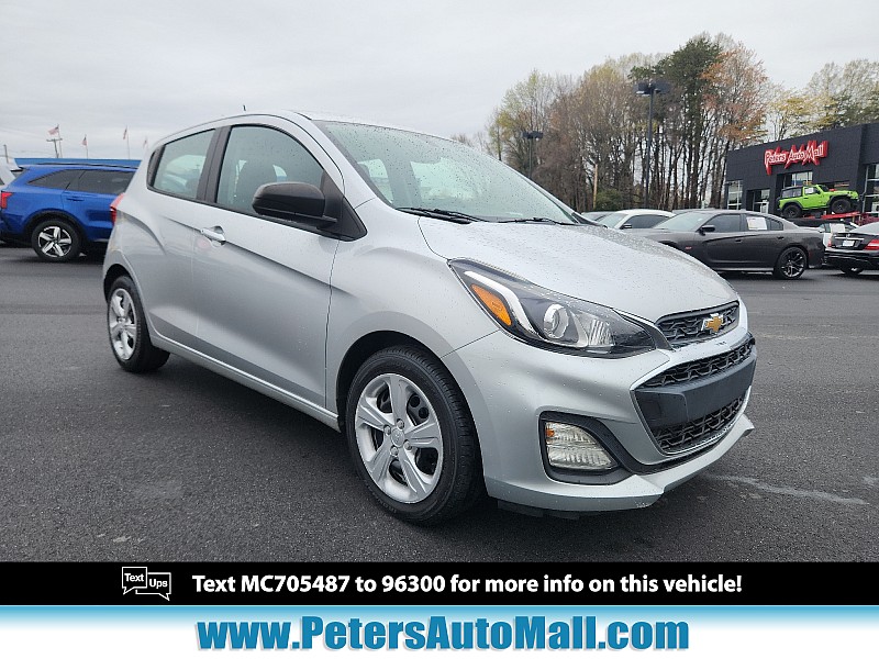 Used 2021  Chevrolet Spark 4dr HB CVT LS at Peters Auto Mall near High Point, NC