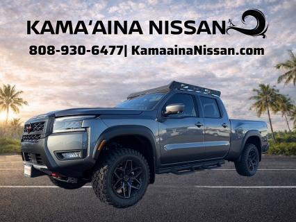 New 2026 Nissan Frontier Crew Cab 4x4 Long Bed PRO-4X at Kama'aina Nissan near Hilo, HI