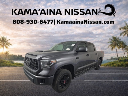 Used 2020 Toyota Tundra 4WD CrewMax TRD Pro 5.7L at Kama'aina Nissan near Hilo, HI