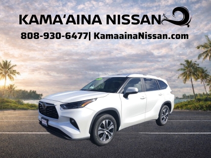 Used 2023 Toyota Highlander XLE FWD at Kama'aina Nissan near Hilo, HI