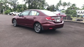 Used 2015  Honda Civic Sedan 4d EX at Kona Nissan near Kailua Kona&comma; HI
