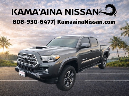 Used 2017 Toyota Tacoma 4WD Double Cab TRD Sport Auto at Kama'aina Nissan near Hilo, HI