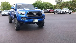 Used 2016  Toyota Tacoma 4WD Double Cab SR5 at Kona Nissan near Kailua Kona, HI