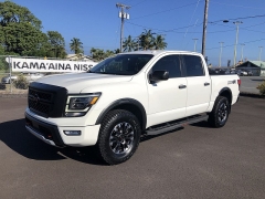  2021 Nissan Titan 4x4 Crew Cab PRO-4X at Kama'aina Nissan near Hilo&comma; HI
