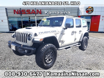 Used 2022 Jeep Wrangler Unlimited Rubicon 392 4x4 at Kama'aina Nissan near Hilo, HI