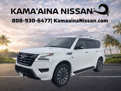 Used 2022 Nissan Armada 4x4 SL at Kama'aina Nissan near Hilo, HI