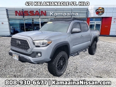  2018 Toyota Tacoma 4WD Double Cab TRD Off-Road 6spd at Kona Nissan near Kailua Kona&comma; HI