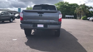 Used 2019  Nissan Titan 4WD Crew Cab SL Midnight Edition at Kama'aina Nissan near Hilo&comma; HI