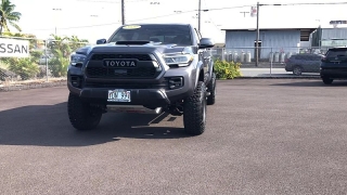 Used 2020  Toyota Tacoma 4WD Double Cab TRD Pro Auto at Kona Nissan near Kailua Kona&comma; HI