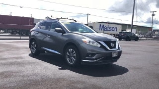 Used 2016  Nissan Murano 4d SUV FWD SV at Kona Nissan near Kailua Kona&comma; HI