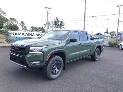 New 2025 Nissan Frontier Crew Cab 4x4 Long Bed PRO-4X at Kama'aina Nissan near Hilo, HI