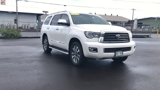 Used 2021  Toyota Sequoia Limited 4WD at Kama'aina Nissan near Hilo&comma; HI