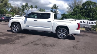 Used 2024  Toyota Tundra Hybrid 4WD Capstone CrewMax 5&period;5ft Bed at Kama'aina Nissan near Hilo&comma; HI