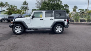 Used 2017  Jeep Wrangler Unlimited 4d Convertible Sport at Kona Nissan near Kailua Kona&comma; HI