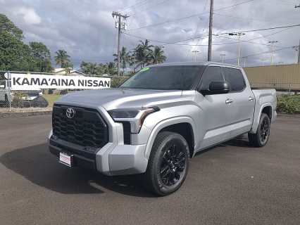 Used 2024 Toyota Tundra 4WD SR5 CrewMax 5.5ft Bed at Kama'aina Nissan near Hilo, HI