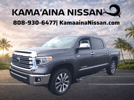 Used 2019 Toyota Tundra 4WD CrewMax Limited 5.7L at Kama'aina Nissan near Hilo, HI