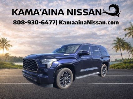Used 2024 Toyota Sequoia Platinum 4WD at Kama'aina Nissan near Hilo, HI
