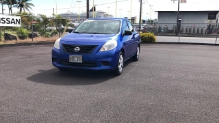 Used 2013 Nissan Versa 4d Sedan S Auto at Kona Nissan near Kailua Kona, HI