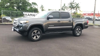 Used 2017  Toyota Tacoma 4WD Double Cab TRD Sport Auto at Kona Nissan near Kailua Kona&comma; HI