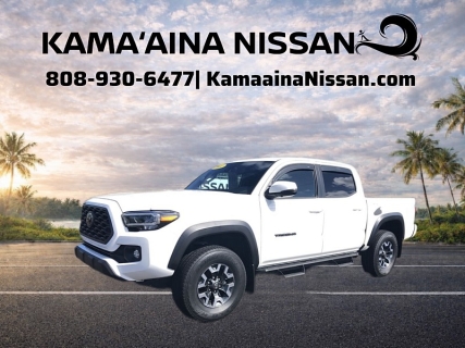 Used 2022 Toyota Tacoma 4WD TRD Off Road Double Cab 5ft Bed V6 AT at Kama'aina Nissan near Hilo, HI