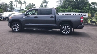 Used 2019  Toyota Tundra 4WD CrewMax Limited 5&period;7L at Kona Nissan near Kailua Kona&comma; HI