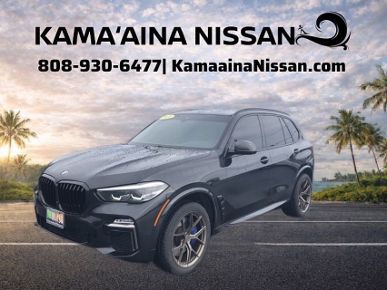 Used 2021 BMW X5 M50i Sports Activity Vehicle at Kama'aina Nissan near Hilo, HI