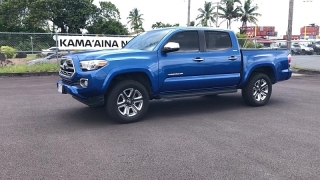 Used 2017 Toyota Tacoma 4WD Double Cab Limited at Kona Nissan near Kailua Kona, HI