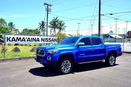 Used 2017 Toyota Tacoma 4WD Double Cab Limited at Kama'aina Nissan near Hilo, HI