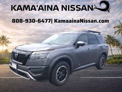 Used 2024 Nissan Pathfinder Rock Creek 4WD at Kama'aina Nissan near Hilo, HI