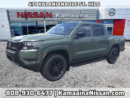 New 2026 Nissan Frontier Crew Cab 4x4 SV at Kama'aina Nissan near Hilo, HI