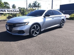 Used 2021  Honda Accord Sedan Sport 1&period;5T CVT at Kona Nissan near Kailua Kona&comma; HI