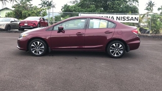 Used 2015  Honda Civic Sedan 4d EX at Kona Nissan near Kailua Kona&comma; HI