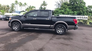 Used 2019  Nissan Titan 2WD Crew Cab Platinum Reserve at IK Auto Group near Hilo&comma; HI