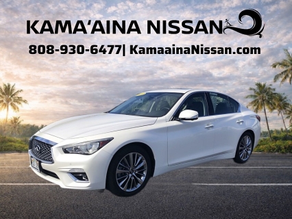 Used 2022 INFINITI Q50 LUXE RWD at Kama'aina Nissan near Hilo, HI