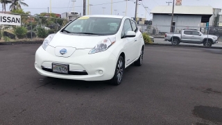 Used 2017 Nissan Leaf 4d Hatchback SV at Kona Nissan near Kailua Kona, HI