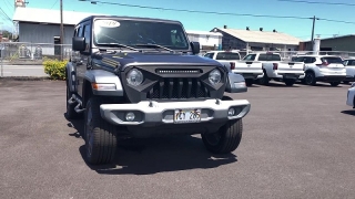 Used 2019 Jeep Wrangler Unlimited 4d SUV 4WD Sport at Kama'aina Nissan near Hilo, HI