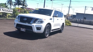 Used 2019  Nissan Armada 4d SUV AWD Platinum at Kona Nissan near Kailua Kona&comma; HI